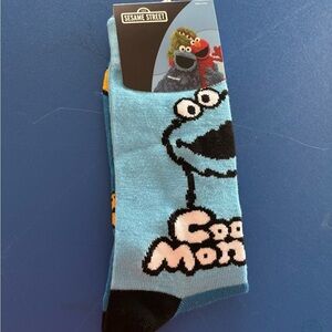 Sesame Street Cookie Monster Socks